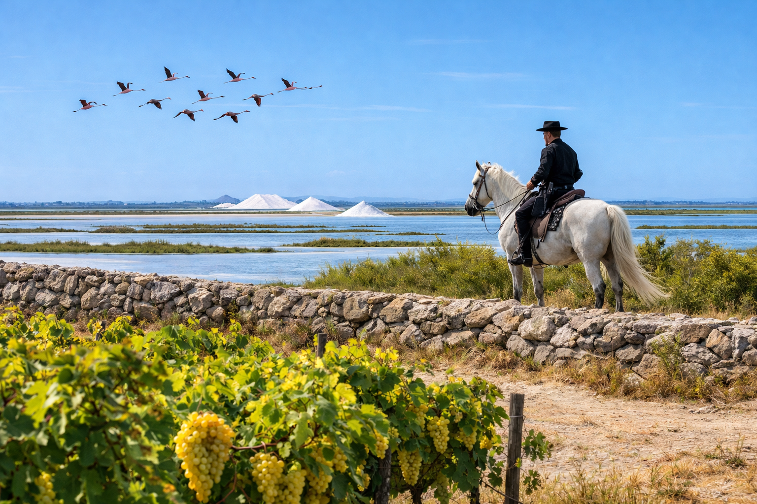 Vinos y terroirs de Camarga