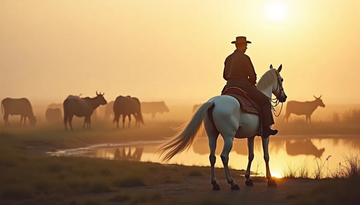 Une journée dans la vie d'un gardian : entre marais, taureaux sauvages et liberté