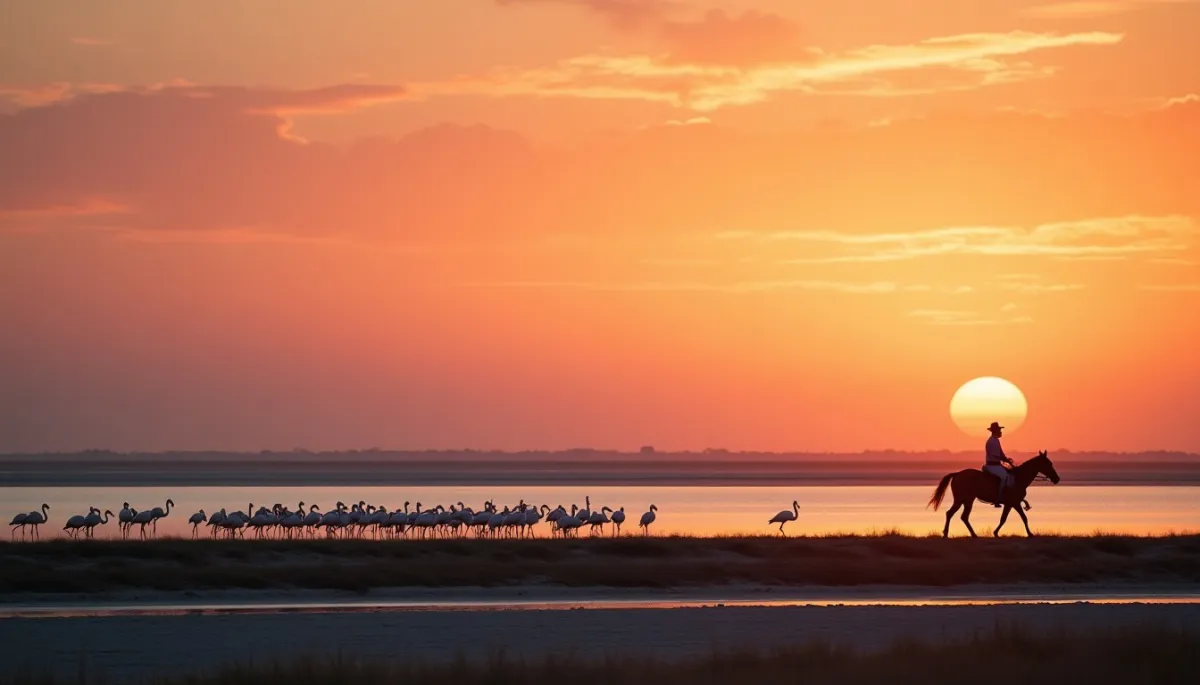 Les plus beaux couchers de soleil en Camargue