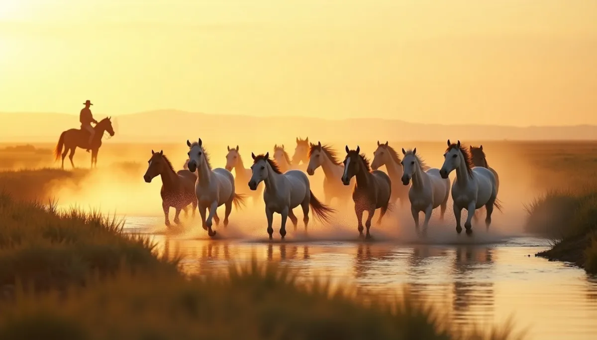 La photographie de l'Ouest : capter l'âme des chevaux sauvages et des cowboys