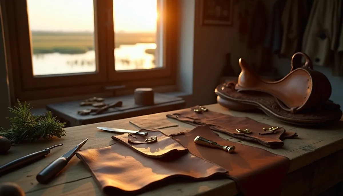 Artisanat sellier en Camargue : rencontre (virtuelle) avec les derniers maîtres du cuir