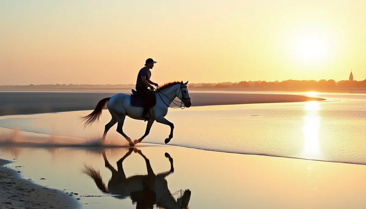 Randonnée équestre en Camargue : le guide pour galoper sur les plages des Saintes-Maries