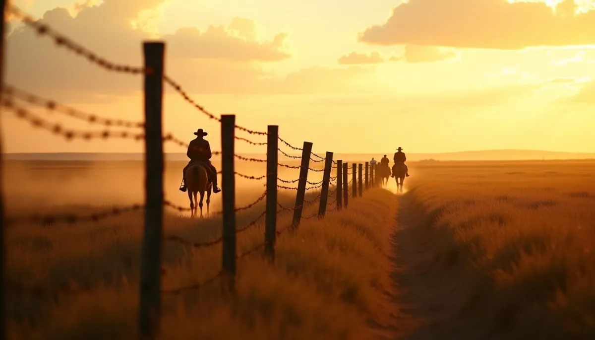 La guerre des clôtures : Quand le fil de fer barbelé a tué l'Open Range