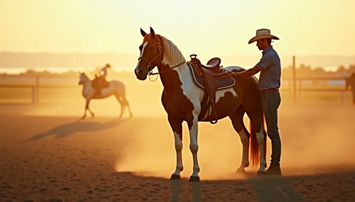 Le Paint Horse : l'alliance de la robe pie et de la performance de ranch