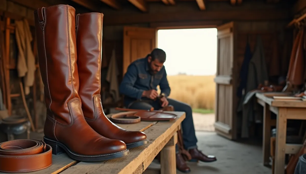 L'artisanat du cuir en Camargue : bottes et ceintures de tradition