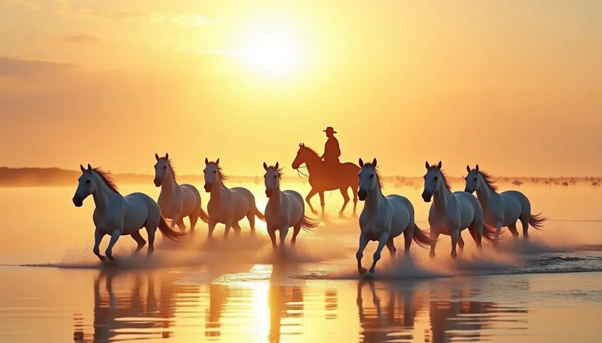 Photographier la Camargue : comment capturer l'âme des chevaux blancs