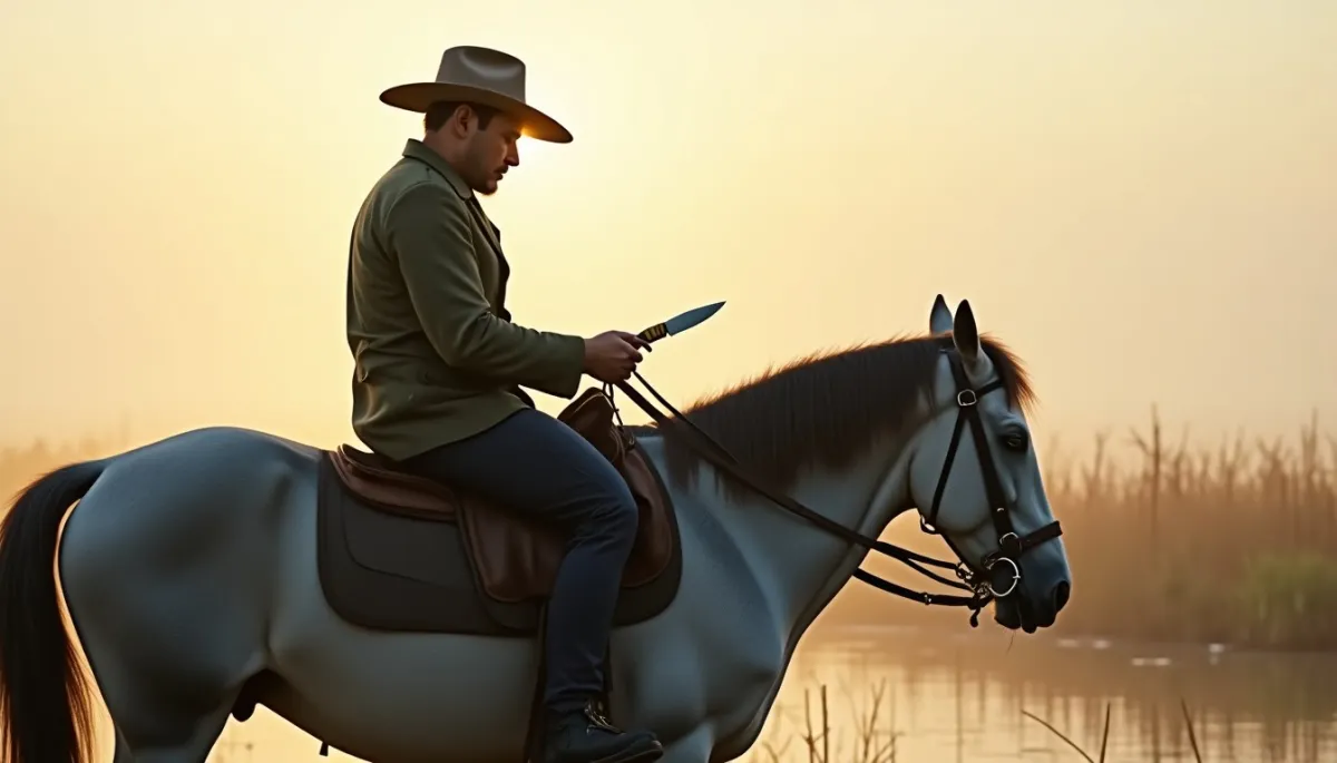 Le couteau camarguais : l'outil indispensable du gardian