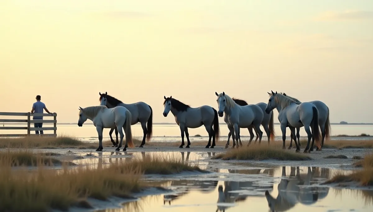 L'alimentation naturelle du cheval Camargue : ce que cache la sansouire