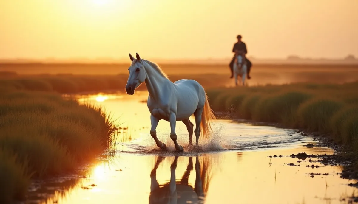 De la boue au grand jour : la rusticité légendaire du petit cheval blanc