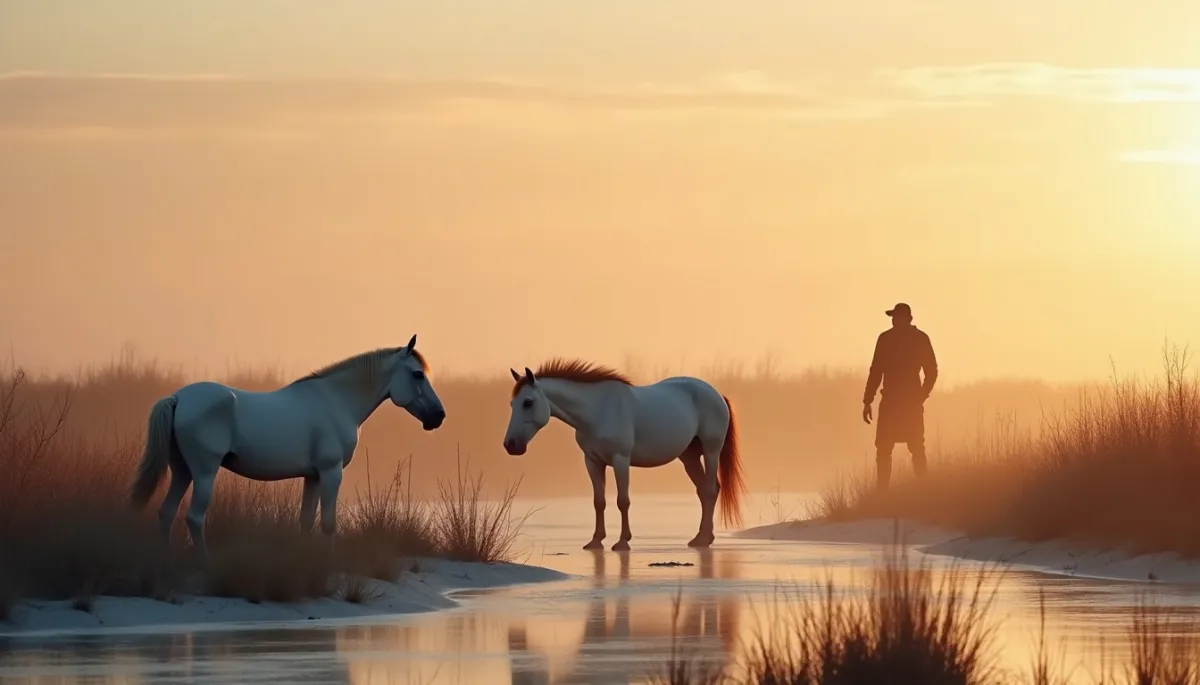Les marisques et les moustiques : comment les chevaux cohabitent avec les insectes